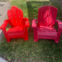 Adirondack Chairs For Toddlers, Red