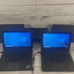 Lot of 15 Lenovo Yoga 11e 4GB RAM Win10 2 in 1 Touchscreen W/ AC Adapters
