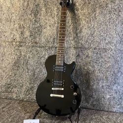Epiphone Les Paul Special II Black/Ebony Electric Guitar with Bag #5