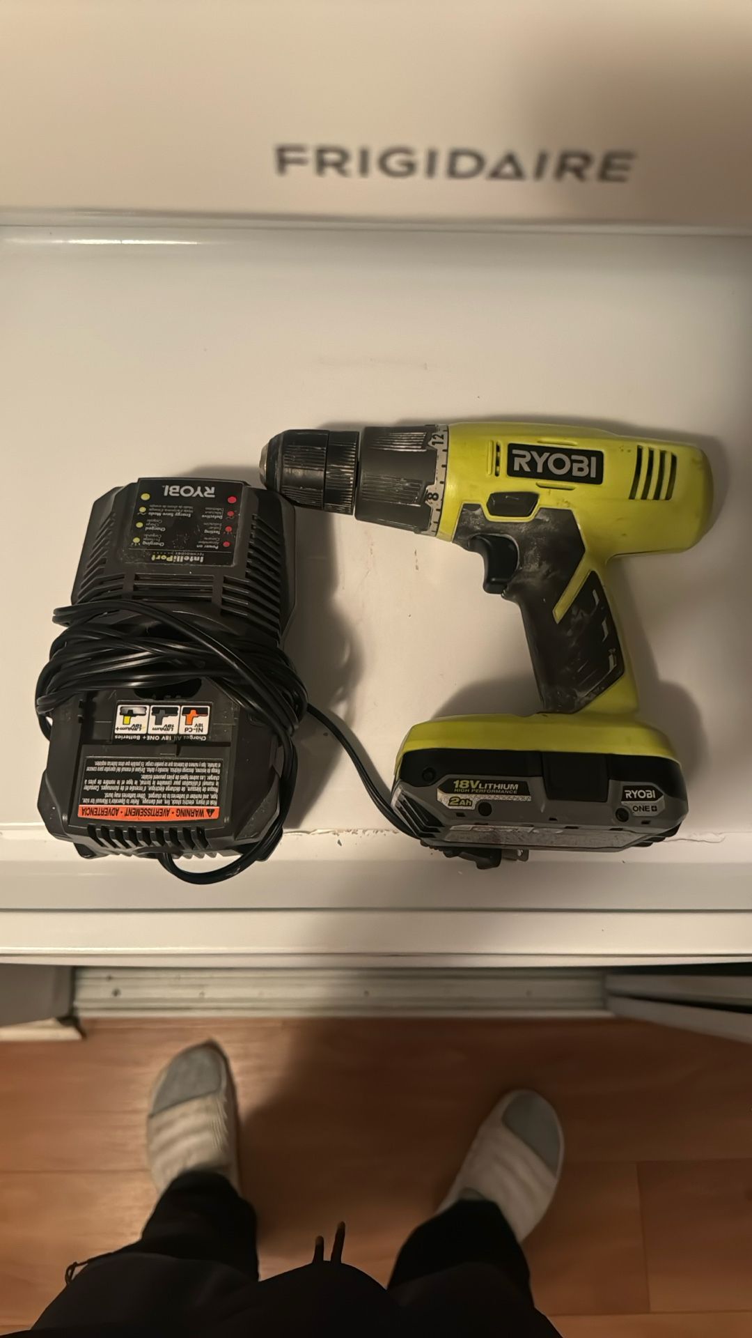 Ryobi 18V 1/2-Inch Cordless Drill Driver + Battery & Charger β ONE+ Lithium