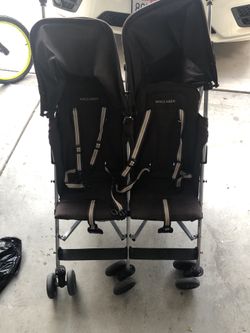 Maclarin double stroller.