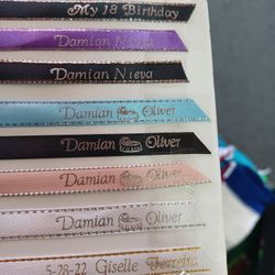 Liston Grabado, Customized Printed Ribbons, Listones Al Gusto