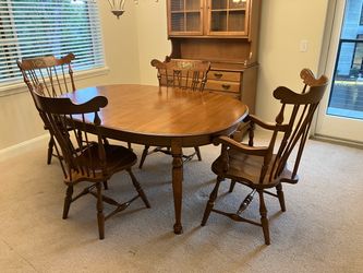 BEAUTIFUL Vintage ETHAN ALLEN  Large Dining Set! PERFECT FOR THE HOLIDAYS!!