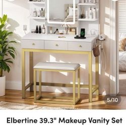 Makeup Vanity w Chair