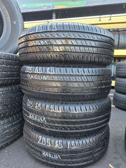 4 USED P205/65R15 BARUM