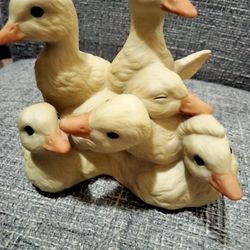 Vintage Ducks Figurine 