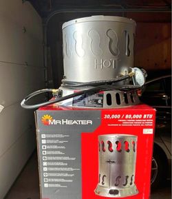 New Propane Heater   Propane Gas Tank 