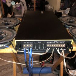 VIBE Audio Death 💀 Box Stereo 4 Class AB Amplifier 4-Channel 1400 Watts Peak Power 2 Ohms/4 Ohms 