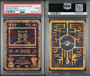 PSA 9 Ancient Mew – Pokemon 2000 Movie Promo – Pokemon TCG Card