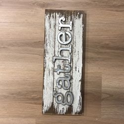 Gather Home Decor Sign
