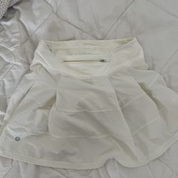 Lululemon White Skirt Size 0