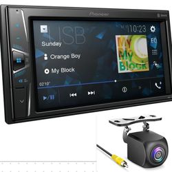 New Pioneer Double Din Radio With Camera