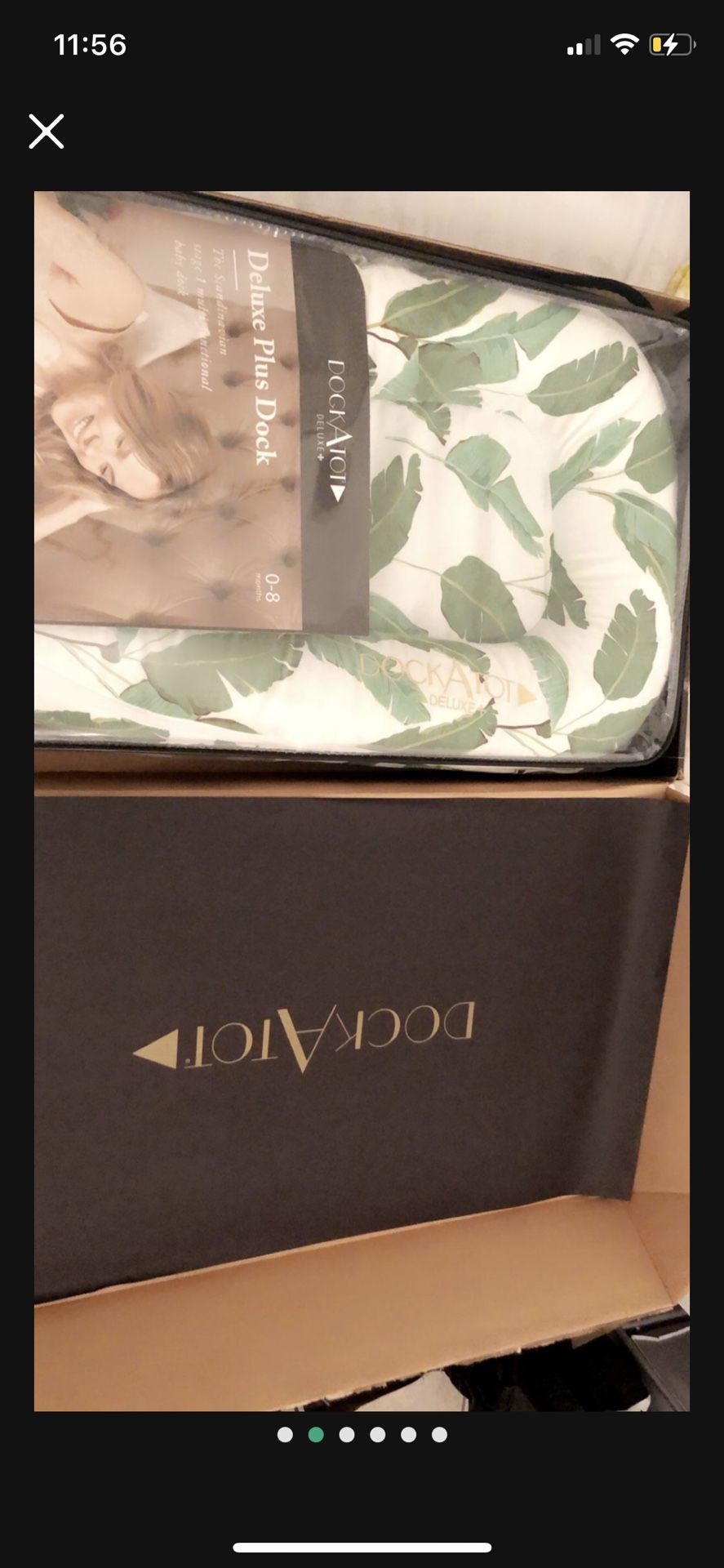 Dockatot - Banana Leaf Palm Delux Plus
