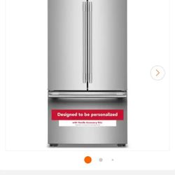 KitchenAid Fridge Counter-Deep Size 36w 27d 70h) I Can Help You With Free Delivery Within 10 Miles Distance 