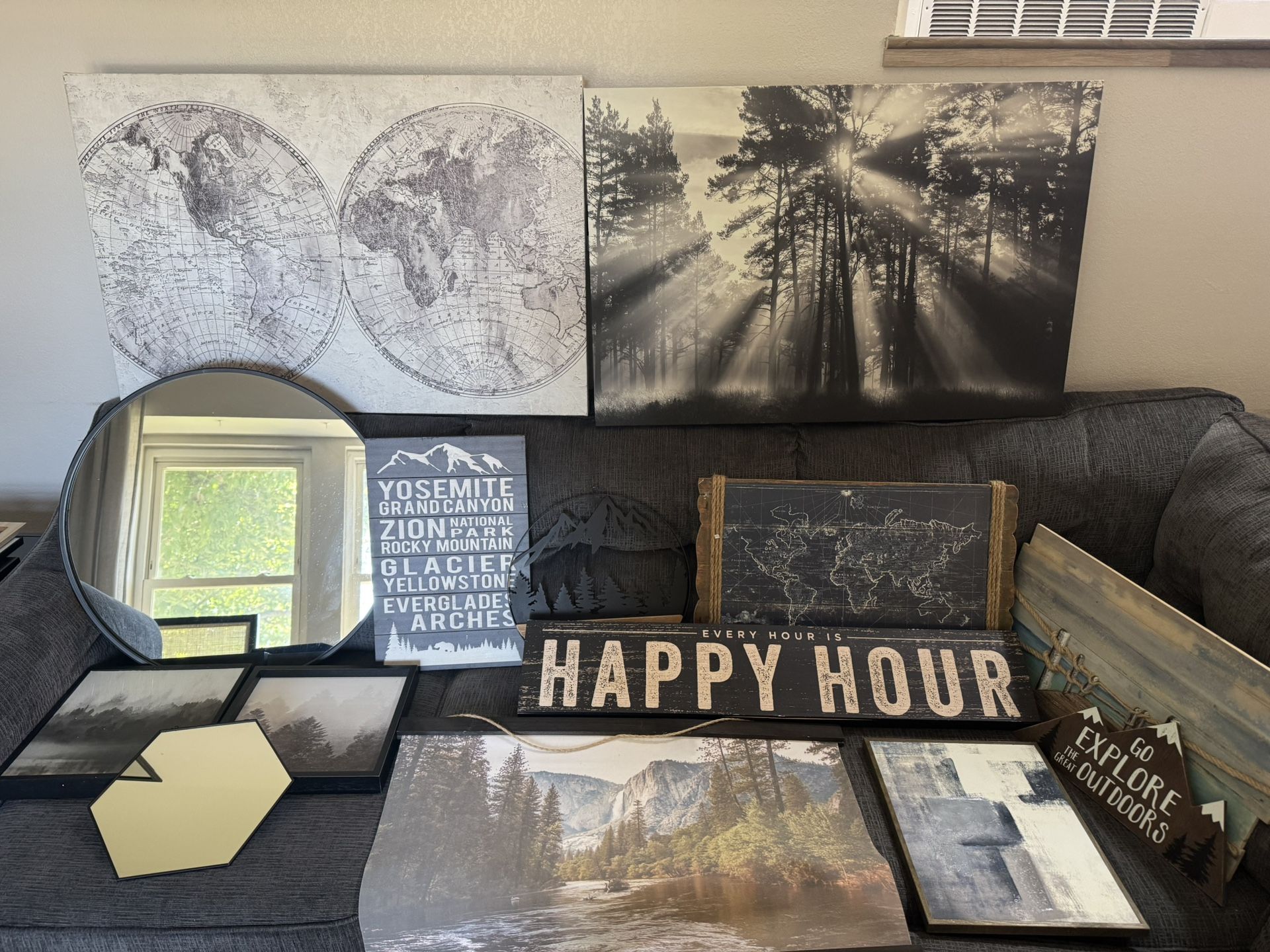 Wall decorations - Art, Mirrors