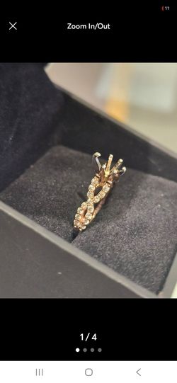 Diamond Semi-Mount Engagement Ring Setting