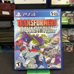 Transformers Devastation for Ps4 