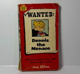 Vintage Dennis The Menace Book