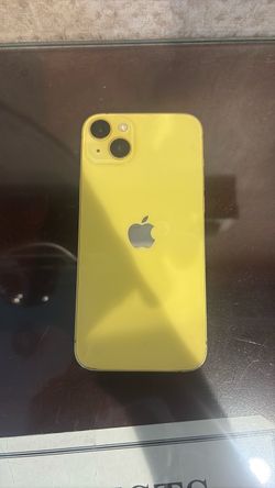 yellow iphone 14