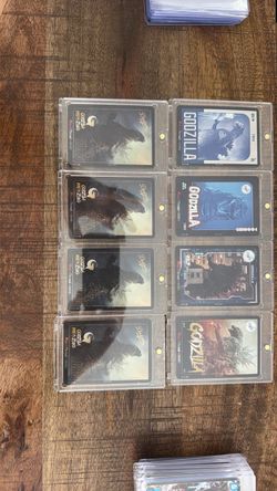 Dodgers/Godzilla Promo Cards full set