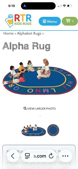 Classroom rug