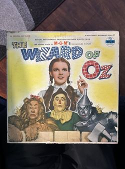 Vintage Wizard of Oz Vinyl Soundtrack