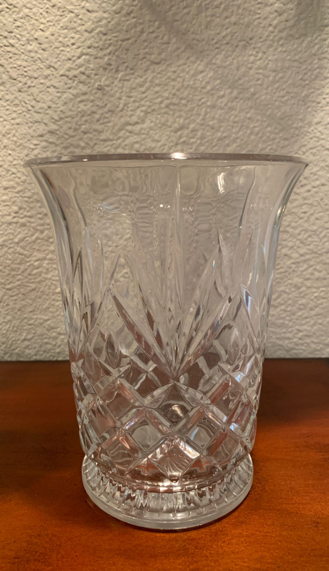 Crystal vase