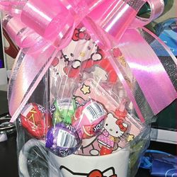 HELLO KITTY TEEN/ADULT EASTER BASKET 