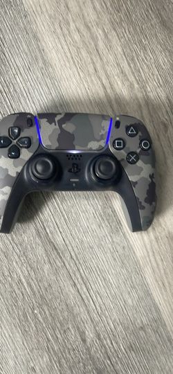 PS5 DualSense Wireless Controller Gray Camo