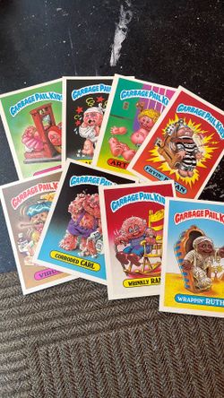 Garbage Pail Kids big cards set of 8
