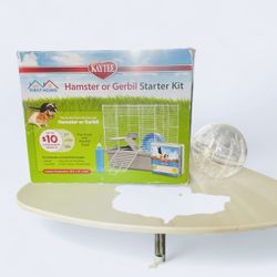 Kaytee My First Home Hamster & Gerbil Starter Kit – Complete Beginner Habitat  