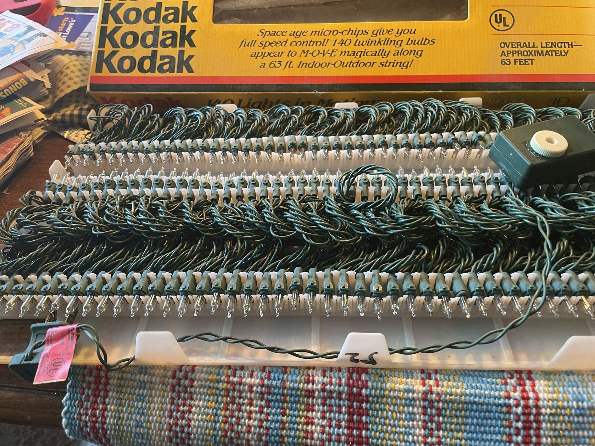 Vintage Kodak Color Of Motion Lights