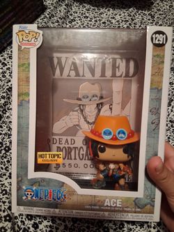 One piece ace funko hot topic exclusive