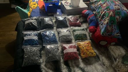 LEGO BAGS FULL OF PIECES