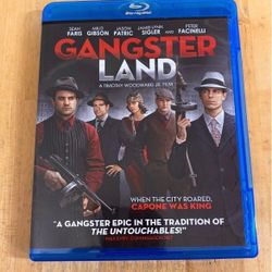 Gangster Land 2017 Blu-ray Chicago Outfit Al Capone Mafia Gibson Faris Sigler Pa