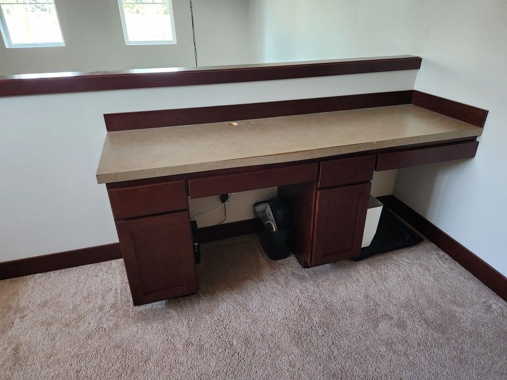 Dual Desk Cabinets - LIKE NEW!!!!