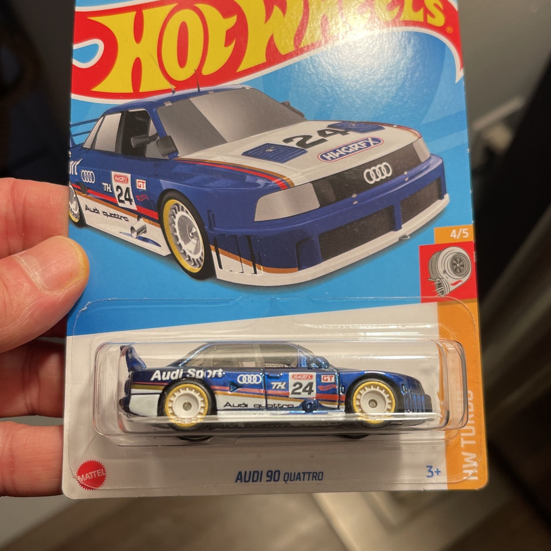 Hot wheels Super treasure hunt and treasure hunt Audi 90 Quattro