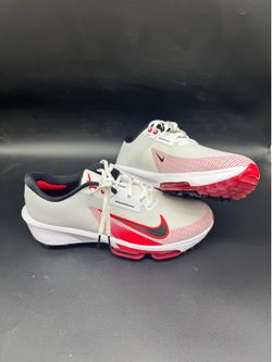 Nike Air Zoom Infinity Tour 2 Golf Shoes Mens Size 12 White Red Black FD0217-101
