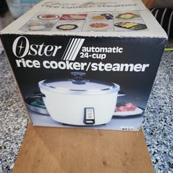 OSTER RICE COOKER/Steamer 24-cup