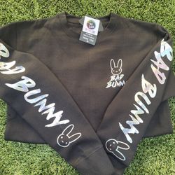 Bad Bunny Sweatshirt, Crewneck, Custom Shirts, Hoodies, Bad Bunny, Disney, Sweaters