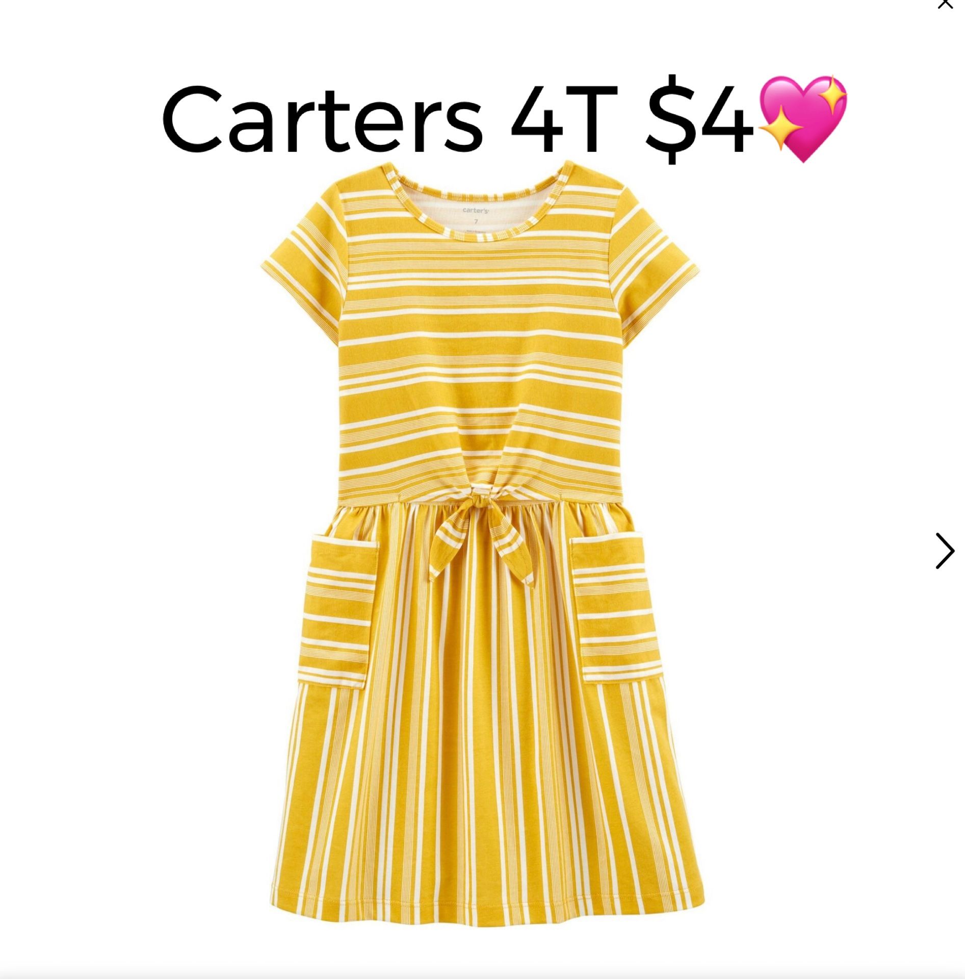 Carters Dress Great Condition For Girls Size 4T 💖💖6