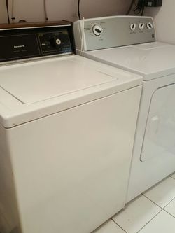 Kenmore washer and dryer