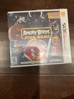 Nintendo 3ds angry birds Star Wars sealed