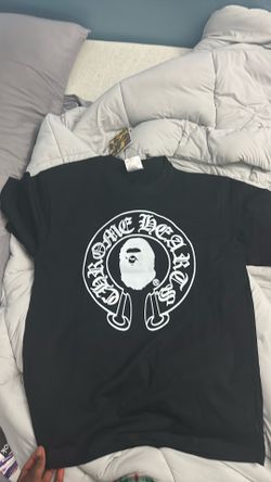 Bape tee. Bape X chrome hearts tee.