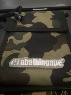 BAPE 1st Green Camo Mini Pass Case