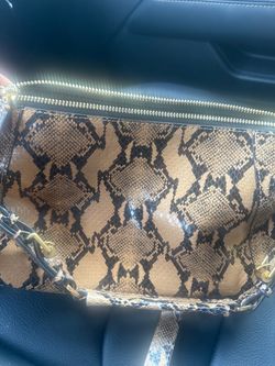 Rebecca Minkoff snakeskin purse