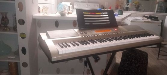 CASIO 76 keys/silver-black