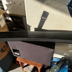 Samsung Sound Bar And Subwoofer