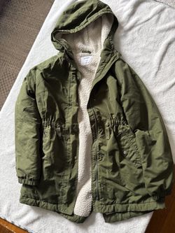 Old Navy Sherpa-Lined Hooded Parka Jacket