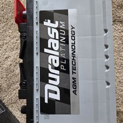 New H6 AGM Car Battery 